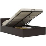  Hidraulični okvir za krevet od umjetne kože sivi 120 x 200 cm | shoptok.hr