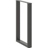  Noge za barski stol U-oblika 2 kom antracit 60 x (90-91) cm čelik | Eponuda.ba