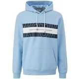s.Oliver Sweater majica mornarsko plava / svijetloplava / bijela
