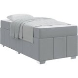  Krevetna konstrukcija Svijetlo siva 90 x 200 cm tkanina | shoptok.hr