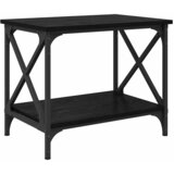  Bocni stol Crni hrast 55 x 38 x 45 cm Konstruirano drvo | shoptok.hr