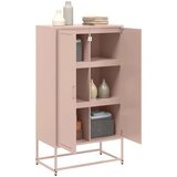 vidaXL Visoka omara roza 68,5x38,5x123,5 cm jeklo | Shoptok.si