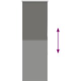 Rolo zavjesa Blackout siva 40x150 cm Širina tkanine 35,7 cm | shoptok.hr