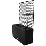 Bonami Essentials Črn vrtni cvetlični lonec Wall | Shoptok.si