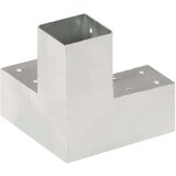 vidaXL spojnici za stupove u y-obliku 4 kom pocinčani metal 71 x 71 mm | shoptok.hr