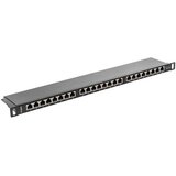 Lanberg PATCH PANEL 24 PORT 0.5U CAT.5E FTP BLACK | shoptok.hr