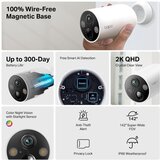 Tp-link tapo c425 dnevna/nočna 2k wi-fi full-color brez kablov nadzorna kamera | Shoptok.si