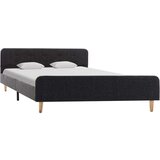vidaXL Posteljni okvir temno sivo platno 160x200 cm | Shoptok.si