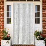 vidaXL Zastor protiv muha sivi 100 x 230 cm od šenila | shoptok.hr