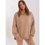 Your Red Lips Sweatshirt-EM-BL-665.56-dark beige | Shoptok.si