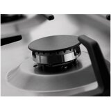 Hansa kuhalna plošča BHMI610302, kombi, 3 plin+1 elektrika, inox, lito železo | Shoptok.si