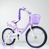  Dečiji bicikl Nina Rose Model 722-20 – ljubičasti, 20” točkovi i pomoćni točkići | ePonuda.com