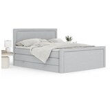 Maison de Rêve Svijetlo sivi boxspring krevet s prostorom za odlaganje 200x200 cm Lavenda – | shoptok.hr
