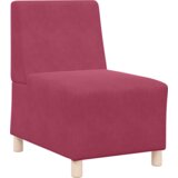 SOFA Stolice 3 pcs boja crnog vina 55 x 74 x 82 cm Baršun | shoptok.hr