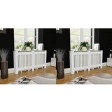 vidaXL pokrovi za radiatorje 2 kosa mdf 152 cm beli Cene