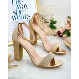 Resti Women's brocade post sandals Etotta | Shoptok.si