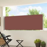  Uvlačiva bočna tenda za terasu 100 x 500 cm smeđa | shoptok.hr