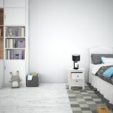  Stona lampa 1xE27/60W/230V 45 cm crna/bela | Eponuda.com