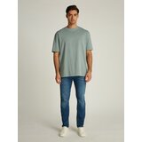 Calvin Klein Jeans Majica svetlo modra | Shoptok.si