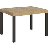 Itamoby   Everyday (80x120/204 cm) - hrast, barva nog: antracit - raztegljiva jedilna miza, (20842470) | Shoptok.si