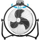 PROKLIMA podni ventilator (srebrna-crna, 45 cm, 100 w, 5.340 m³/h) + bauhaus jamstvo 5 godina | shoptok.hr