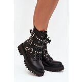 Big Star Insulated Work Boots With Straps And Buckles | Shoptok.si