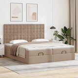  Otomanski krevet s madracima i LED 180x200 cm umjetna koža | shoptok.hr