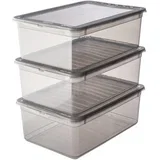 Organizator set 3x11l, siva