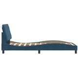  Okvir kreveta s LED-om bez madraca plavi 90 x 200 cm baršunasti | shoptok.hr