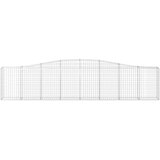  Lučne gabionske košare 25 kom 400x30x80/100cm pocinčano željezo | Eponuda.com