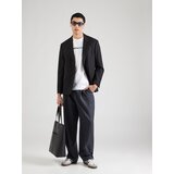 Calvin Klein Jeans Majica 'WHOLESALE' azur / črna / bela | Shoptok.si