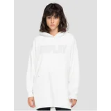 Replay White Women's Oversize Sweatshirt with Inscription - Women