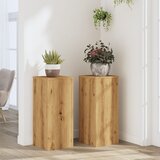 vidaXL Stalci za biljke 2 kom 30 x 30 x 70 cm konstruirano drvo Cijene