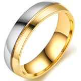 IZMAEL Muški prsten HO-32466 - Zlatna/Srebrna/55mm | shoptok.hr