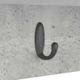  Vješalica za kapute na zidu Beton siva 100 x 16 x 26 cm | shoptok.hr