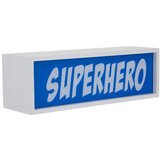 Premier Housewares Plavi svjetlosni ukras na baterije Superhero – | shoptok.hr
