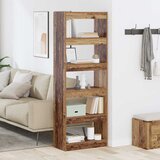 vidaXL Ormarić za knjige Staro drvo 60 x 30 x 166 cm Konstruirano drvo Cijene