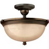 Elstead Lighting Elstead Mayflower Stropna svetilka s 3 lučmi, pol-vgradna, starinska bronasta, E27, (22097880) | Shoptok.si