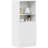 vidaXL Kuhinjski ormarić bijeli 57x41,5x131,5 cm izrađeno drvo | shoptok.hr