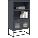 vidaXL Highboard Antracit 68x39x123 cm Jeklo | Shoptok.si