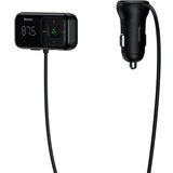 Baseus Brezžični Bluetooth FM oddajnik s polnilcem S-16 Overseas Edition črn, (21580791) Cene