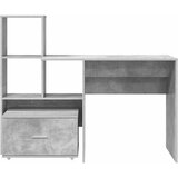  Stol Betonski sivi 131,5 x 50 x 106,5 cm Konstruirano drvo | Eponuda.com