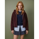 Sinsay Teddy jakna s kapuljačom | shoptok.hr