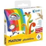 Plastelin, 6 barv, (22005774)