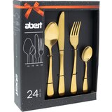 Abert malaga inox mat zlatni escajg, 24 komada | ePonuda.com