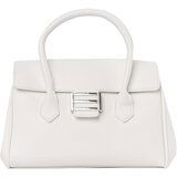 Shelvt White shoulder bag with strap Cene