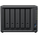 Unknown synology DS1525neo+ tower, 5-BAY, cpu amd ryzen V1500B, 4 core 2.2 ghz, 4 gb DDR4 non-ecc sodimm, 2x RJ-45 2.5GbE lan, 2 x usb 3.2 gen 1 port, 2x usb type-c expansion port, 1x pcie, 2.67 kg, 3y warranty | Eponuda.com