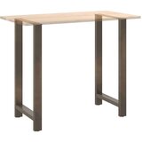  Noge za barski stol Prirodni čelik 2 kom 60 x (110-111) cm Čelik - Prirodna 60 x (110-111) cm 2 1 | shoptok.hr