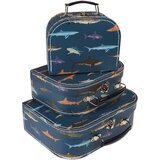 Rex London Dječji koferi u setu od 3 kom Sharks - | shoptok.hr