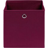 vidaXL Škatle 4 kosi netkano blago 28x28x28 cm temno rdeče | Shoptok.si